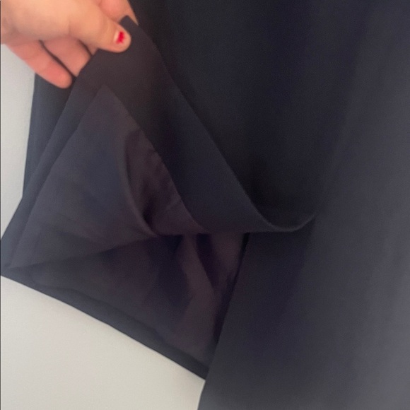 Chic Dark Blue Midi Skirt for Women Size 8 - Picture 7 of 7